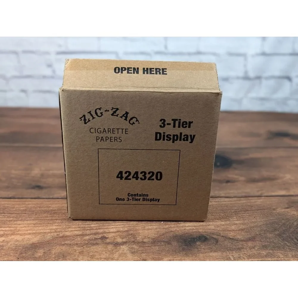 Merchandise ZIG-ZAG‎ CIGARETTE PAPERS 3 Tier DISPLAY BRAND NEW